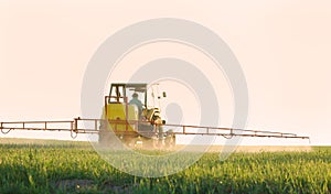 Spraying the Crop