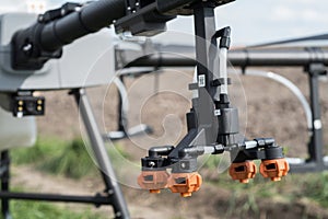 spraying nozzle, service of agricultural drones