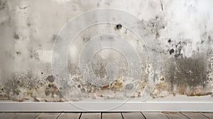 spread mold on walls