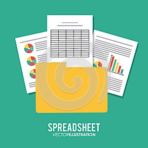 Spreadsheet icon design