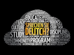 Sprechen Sie Deutch? (Do you speak German