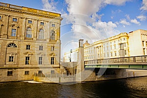 The Spree canal route to Musuem Island.