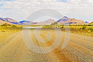 Spreetshoogte Pass landscape in Namibia