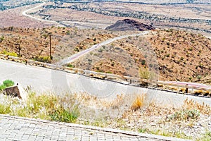 Spreetshoogte Pass landscape in Namibia