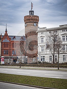 The Spremberg Tower in Cottbus