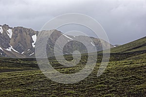 Sprengisandur,highland plateau in Iceland