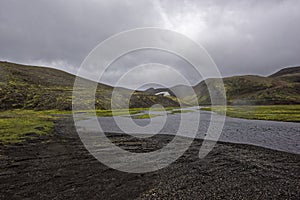 Sprengisandur,highland plateau in Iceland