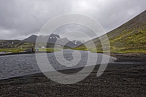 Sprengisandur,highland plateau in Iceland