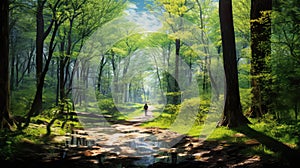 sprg forest in spring