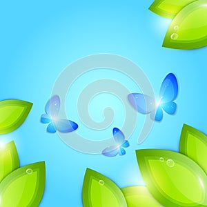 Spring abstract background