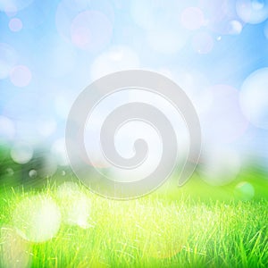 Spring abstract nature background