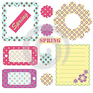 Spring - accessory sheet