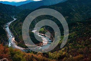 Spring along the Arda river, Eastern Rhodopes, Bulgaria