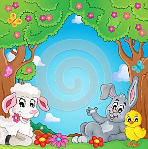 Spring animals theme image 3