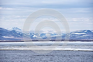 Spring Arctic landscape