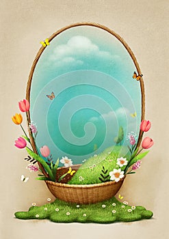 Spring background