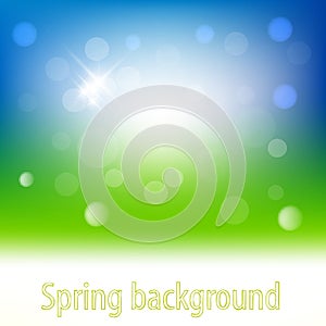 Spring background
