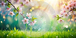 Spring Background With Bokeh