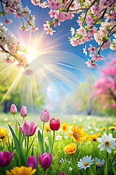 Spring background
