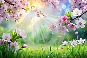 Spring background