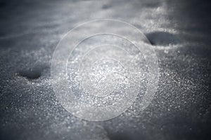 Spring background - meltinh and cracking ice photo