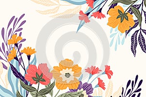 Spring background Vector illustration EPS 10.