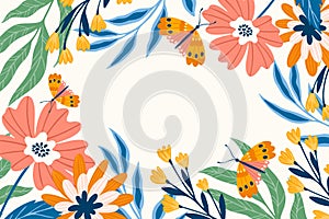 Spring background Vector illustration EPS 10.