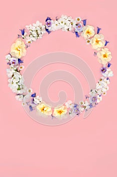 Spring Beltane Blossom Flower Wreath