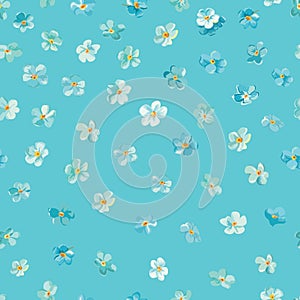 Spring Blossom Flowers Background