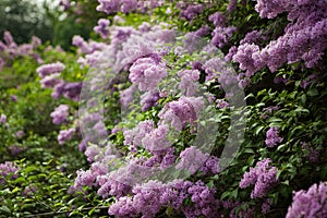 Spring blossoming lilac