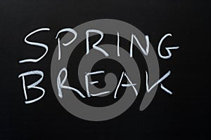Spring Break On Blackboard