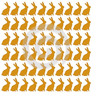 Spring Bunnies Spring Design Pattern Texture
