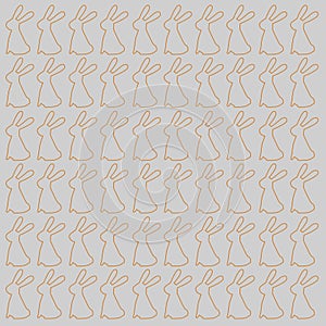 Spring Bunnies Spring Design Pattern Texture