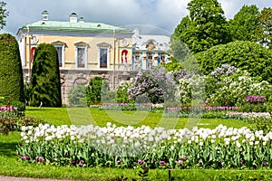Spring in Catherine park, Pushkin Tsarskoe Selo, St. Petersburg, Russia