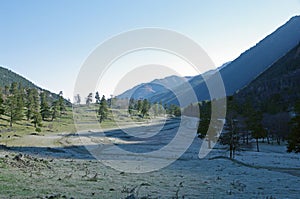 Spring in the Caucasian mountains