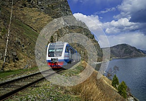 Spring on the Circum-Baikal Railroad photo