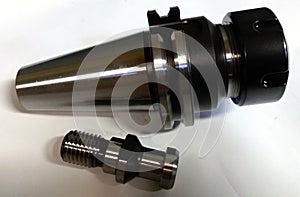 Spring collet chuck system