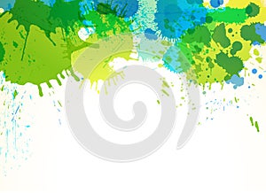 Spring colors abstract background