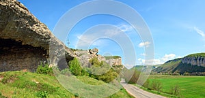 Spring Crimea landscape (Ukraine).