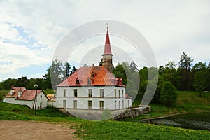 Spring day and Priory Palace