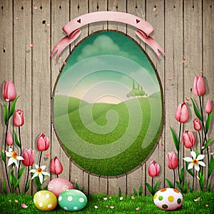Spring, Easter, background