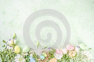 Spring Easter background photo
