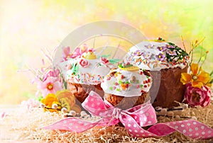 Spring Easter Cakes