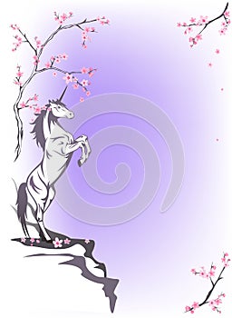 Spring fairytale vector