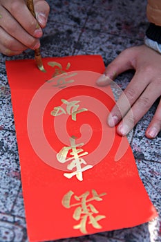 Spring Festival couplets