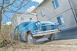 Spring fever of old classic car