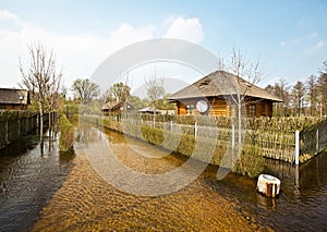 Spring flood, Belarus