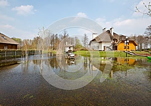 Spring flood, Belarus