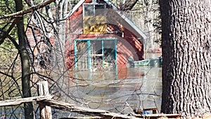 Spring Flood in Huntsville, Ontario, 2013