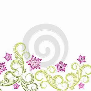 Spring floral background